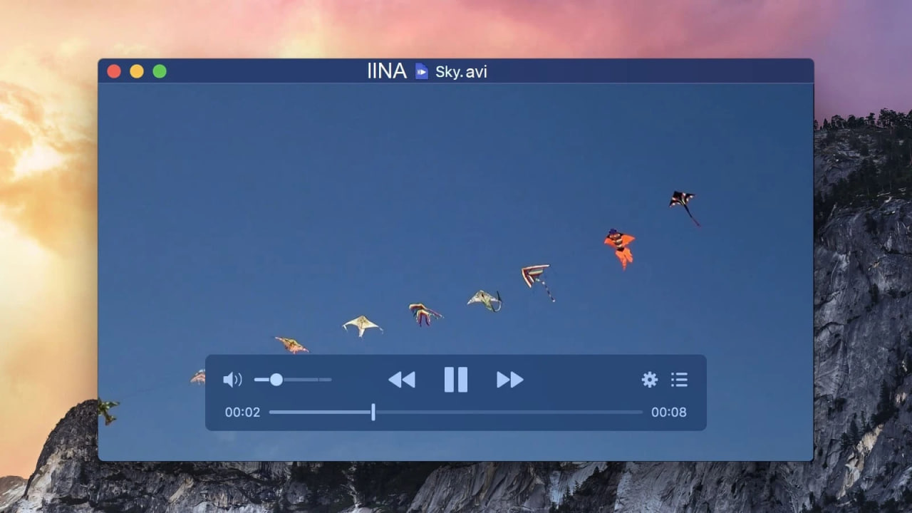  VLC for Mac alternative: IINA