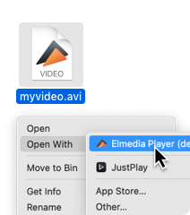 How to open MKV files on Mac with Elmedia